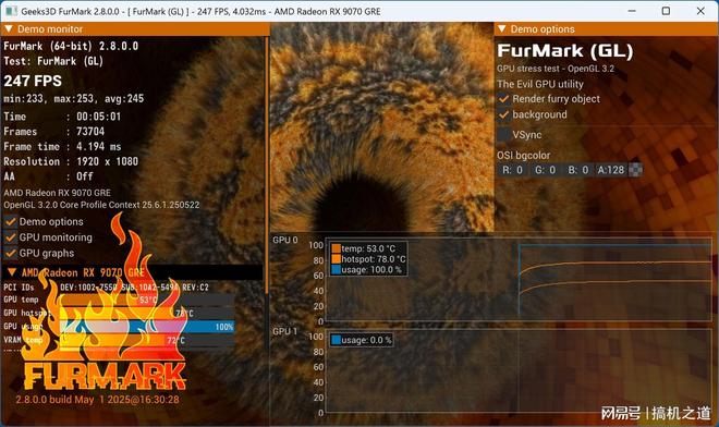 暑期游戏显卡怎么选？AMD RX 9070GRE、RTX 5060Ti对比实测告诉你(图51)