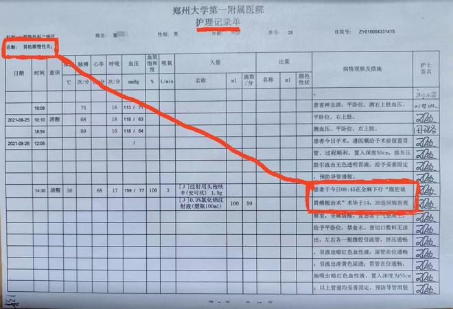 老汉患慢性胃炎医生竟按胃癌晚期切除全胃事发郑州详情曝出(图4)